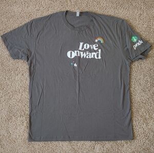 Starbucks Pride 'Love Onward' Gray Tee XXL